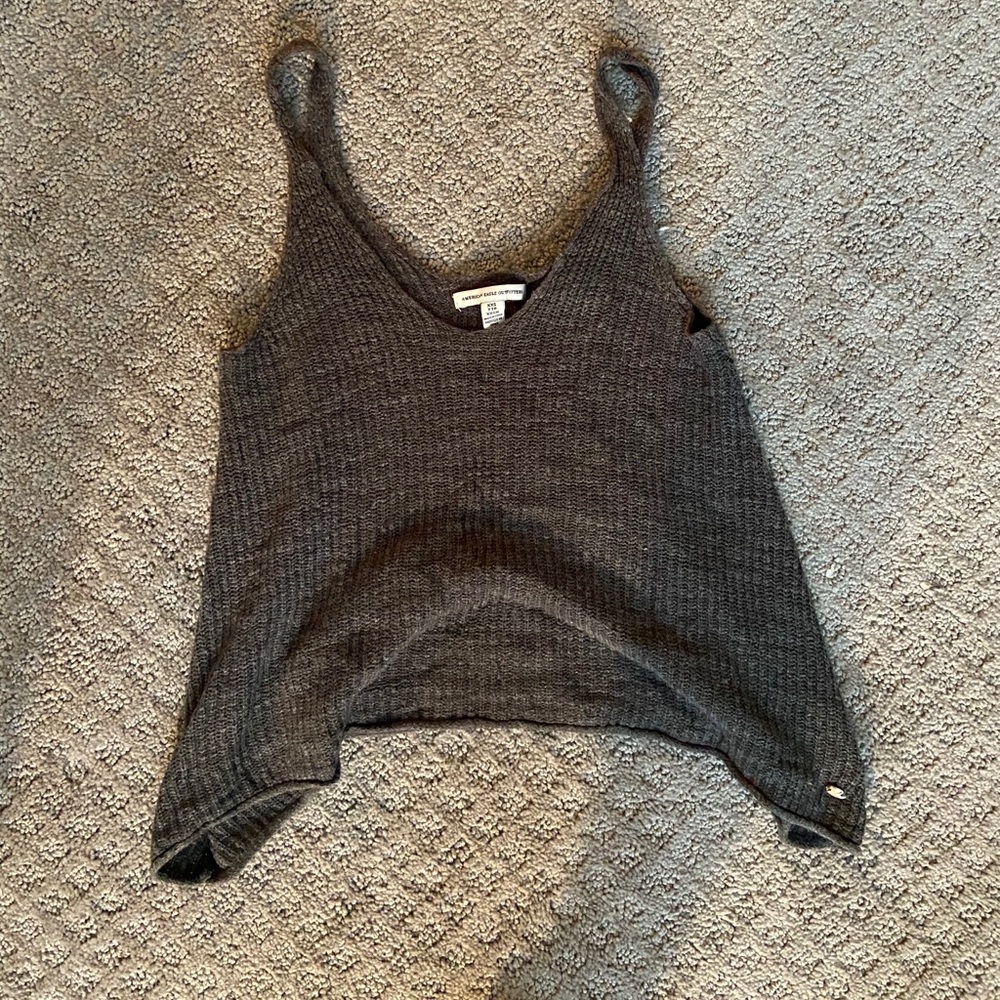American Eagle Gray Tank Top